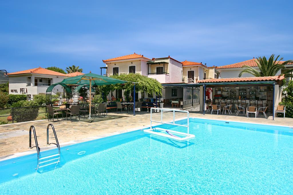 Hotel Pela Skala Kallonis Exterior foto